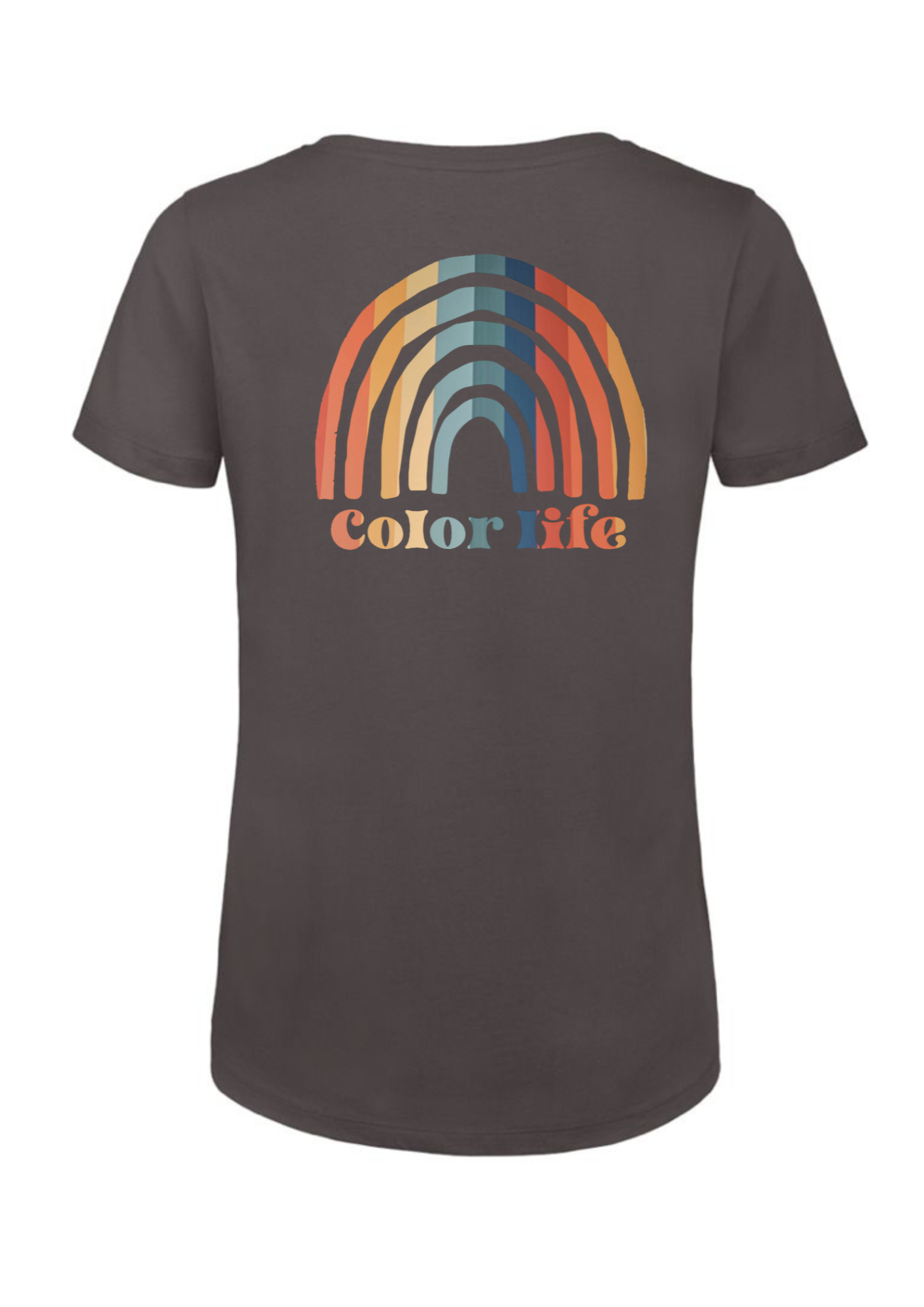 Heren SHIRT "RAINBOW COLOR LIFE"