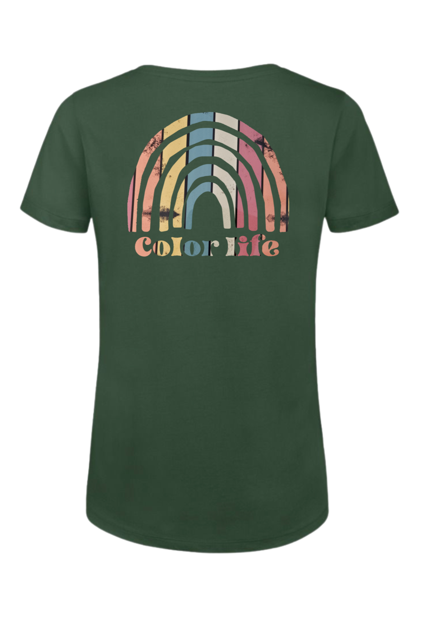 Heren SHIRT "RAINBOW COLOR LIFE"