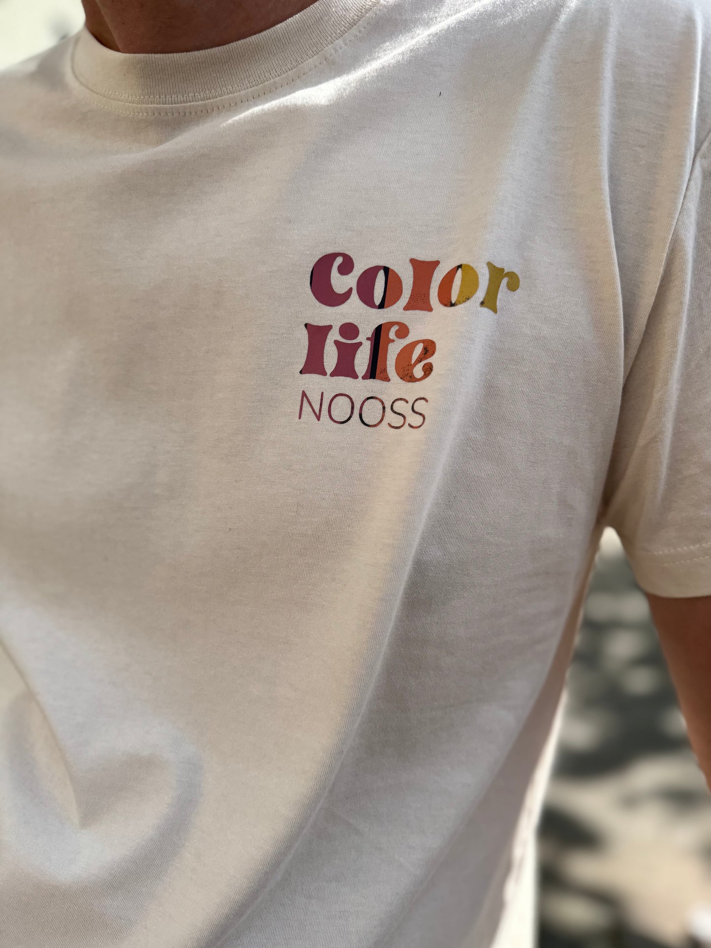 Heren SHIRT "RAINBOW COLOR LIFE"