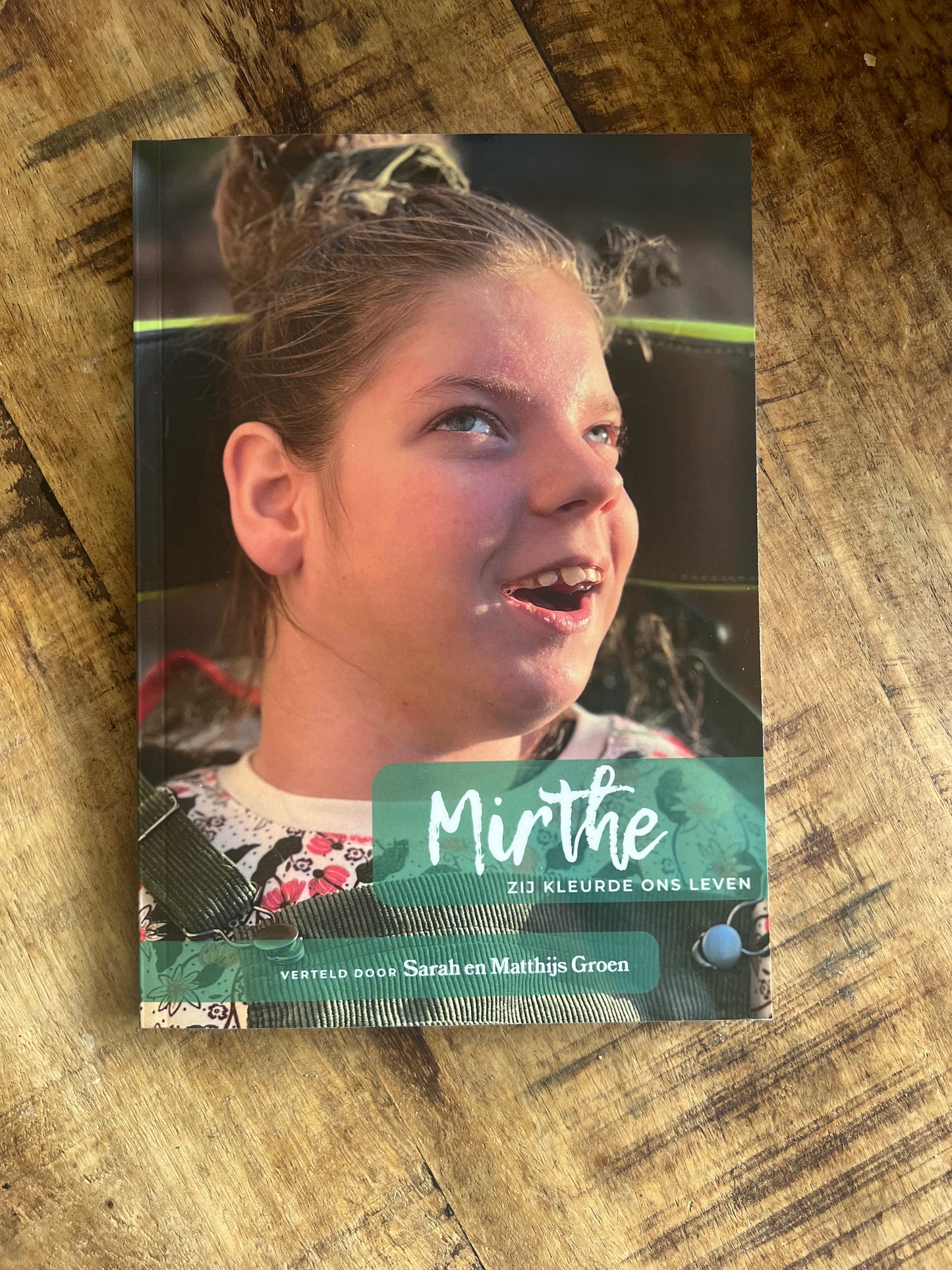 Boek "Mirthe, zij kleurde ons leven