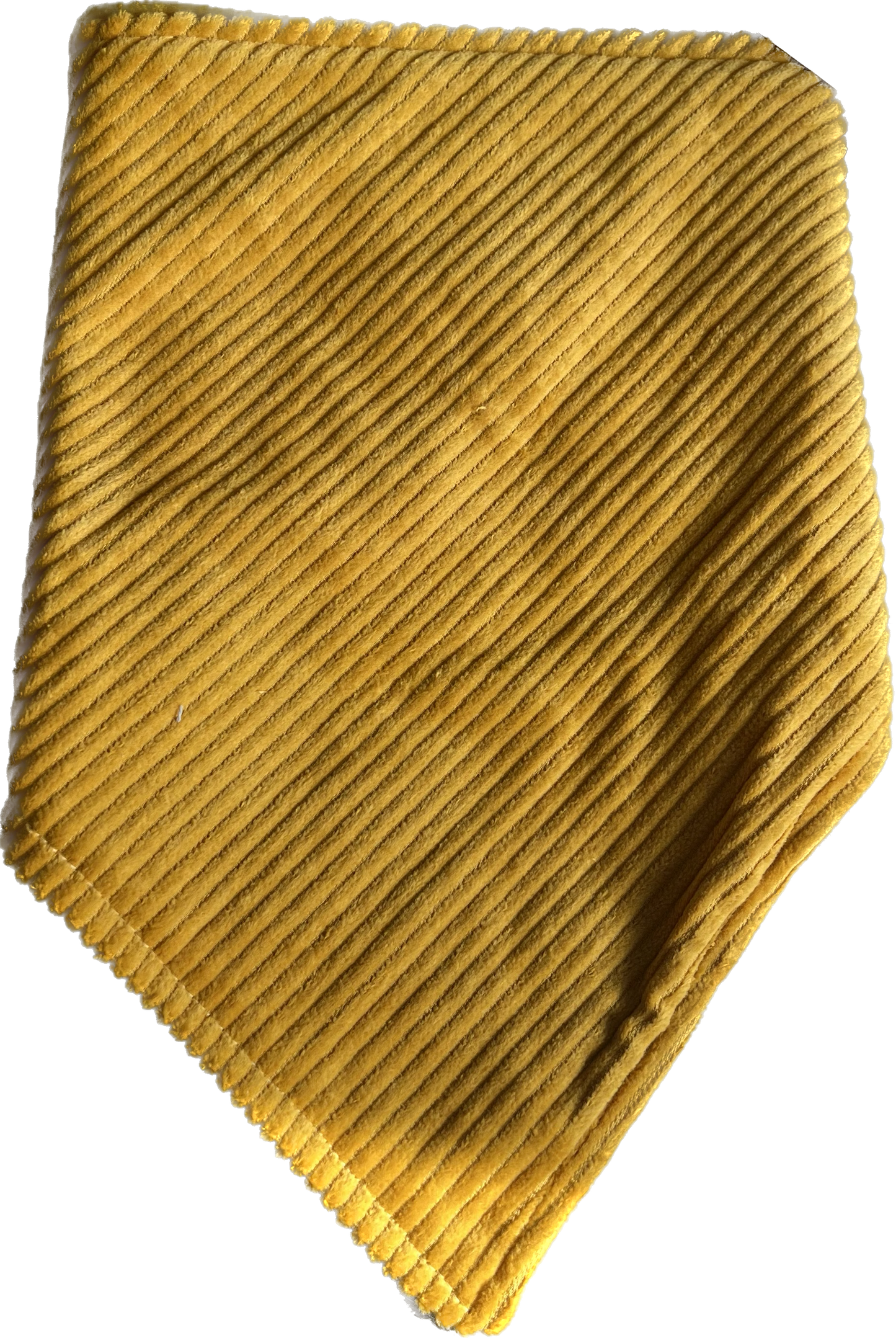 Sjaal Rib okergeel