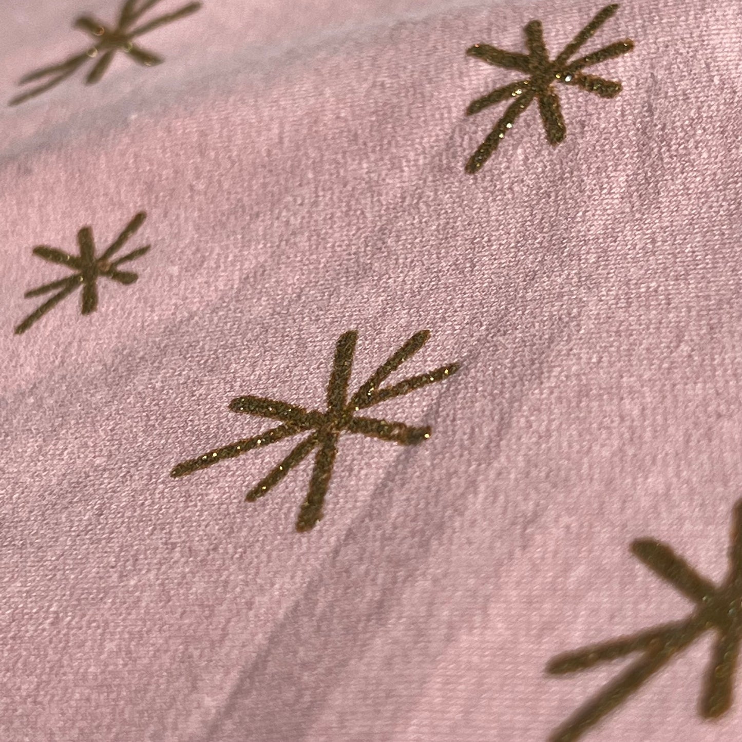 Sjaal Pink golden star