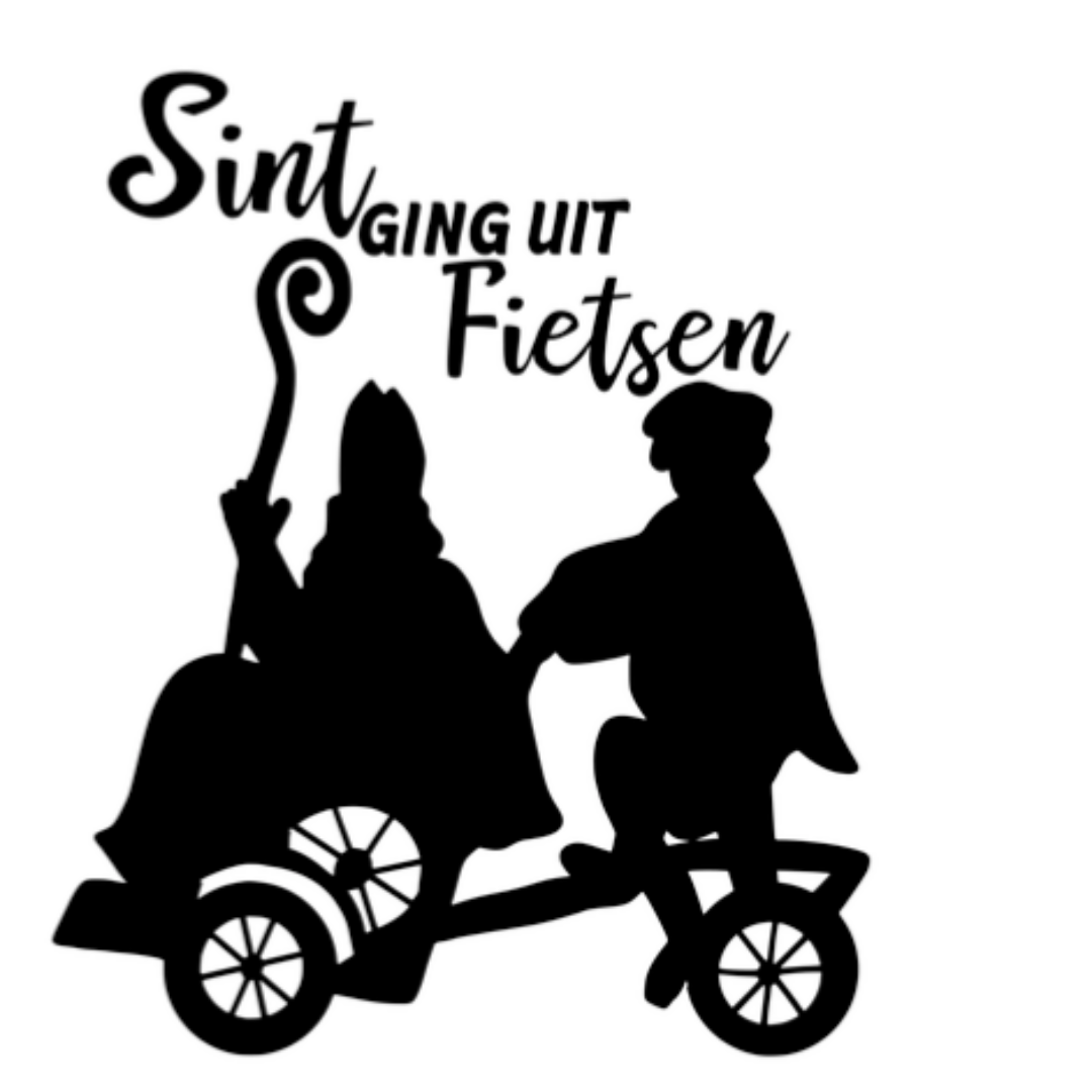 Shirt 'Sint rolstoelfiets'