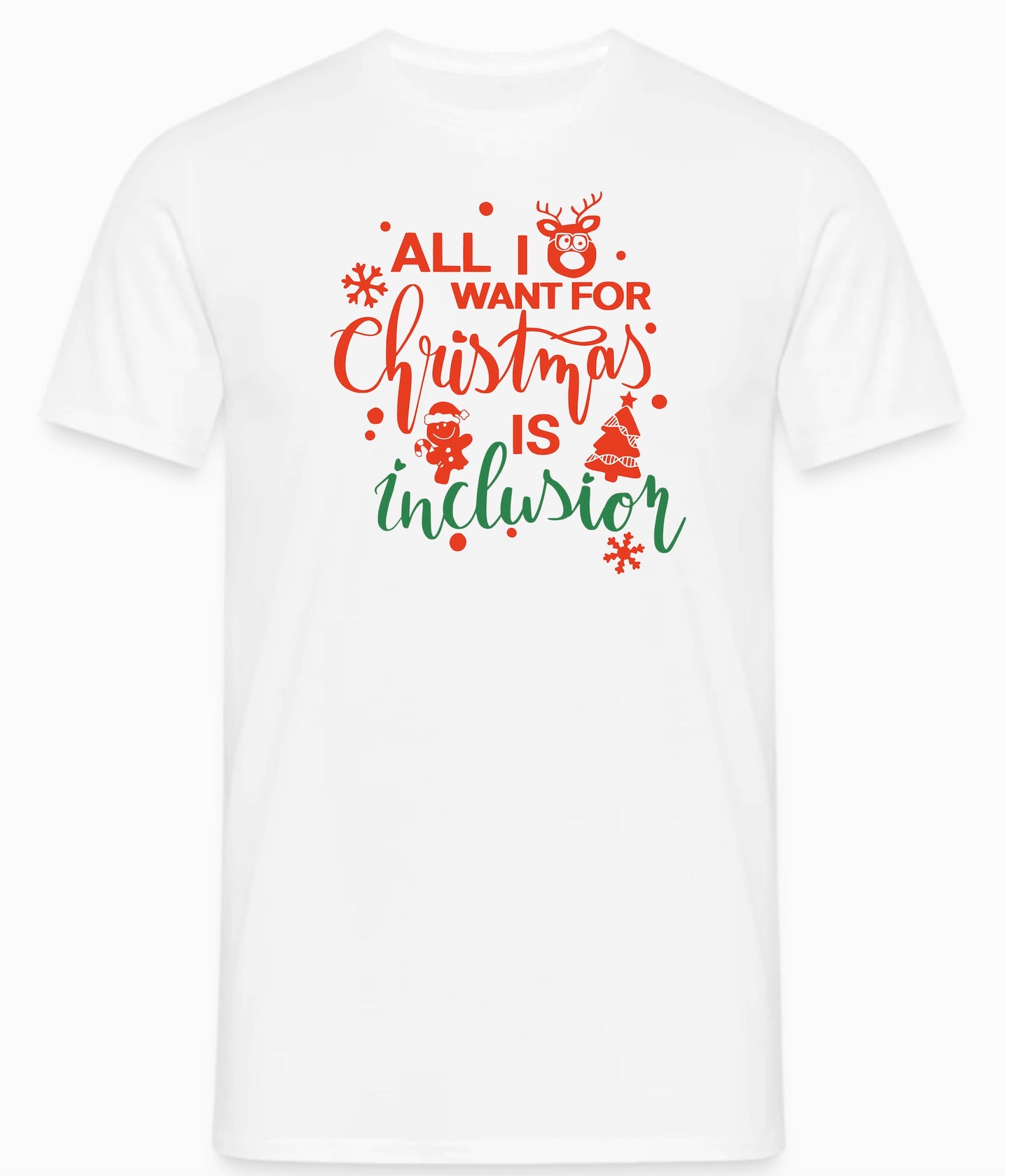 KERSTShirt 'All I need is inclusion'