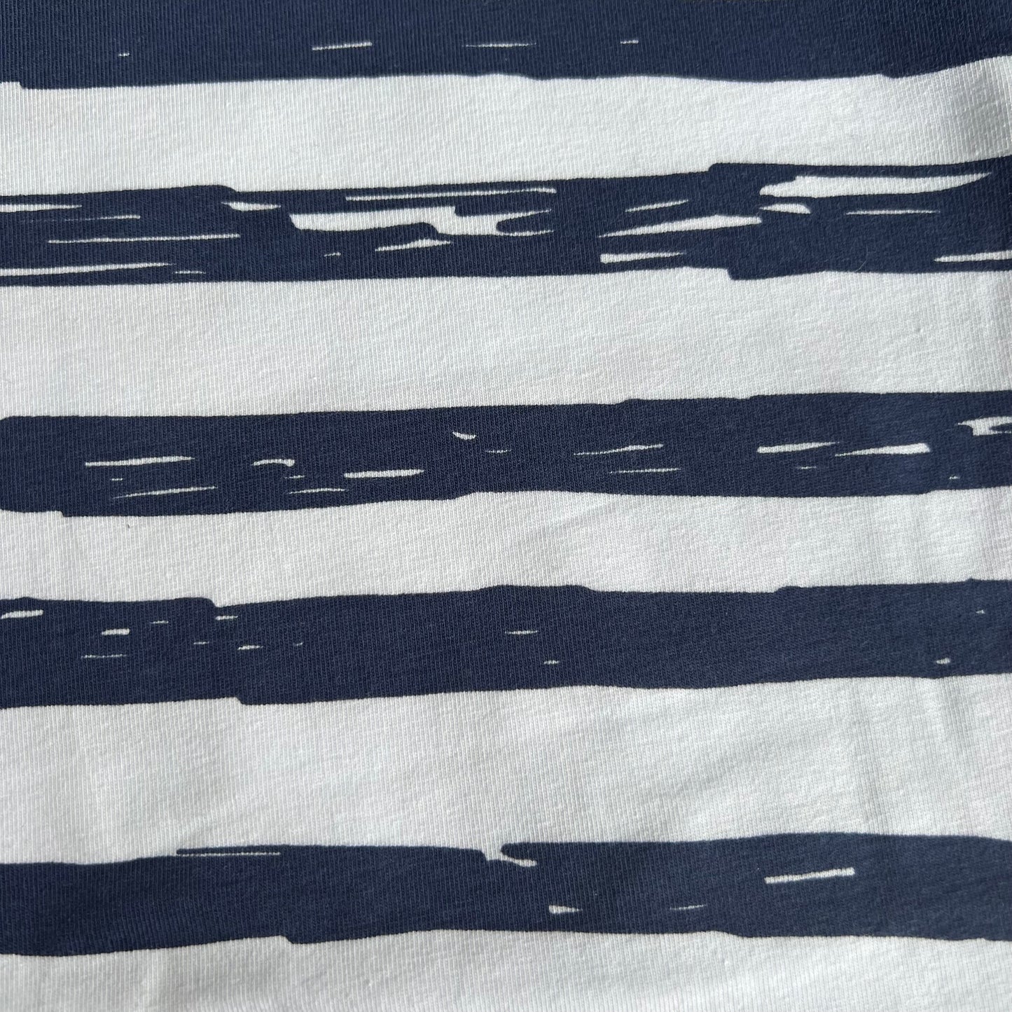 colsjaal wit blauw gestreept