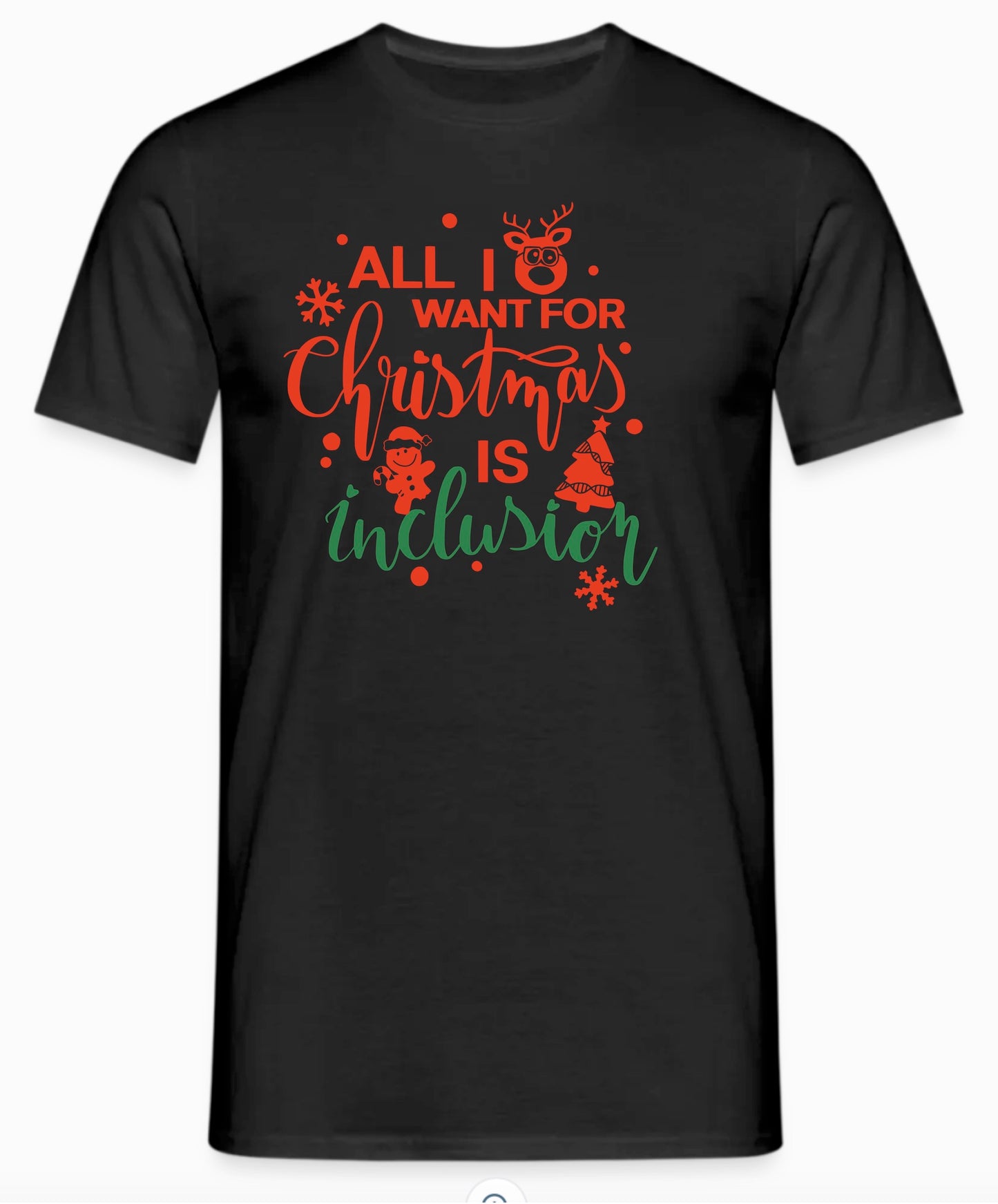 KERSTShirt 'All I need is inclusion'