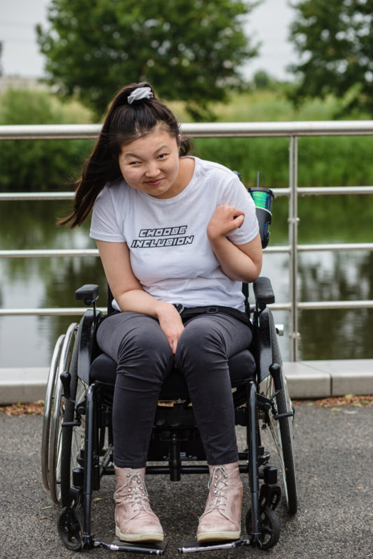 DAMES t-shirt "Choose Inclusion"