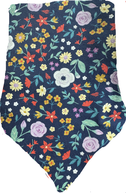 SJAAL Donkerblauwe flower power