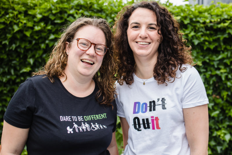 DAMES t-shirt "Don't Quit, Do it"