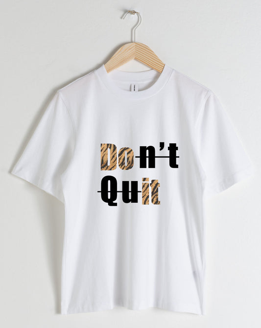KINDER t-shirt "Don't Quit, Do it"