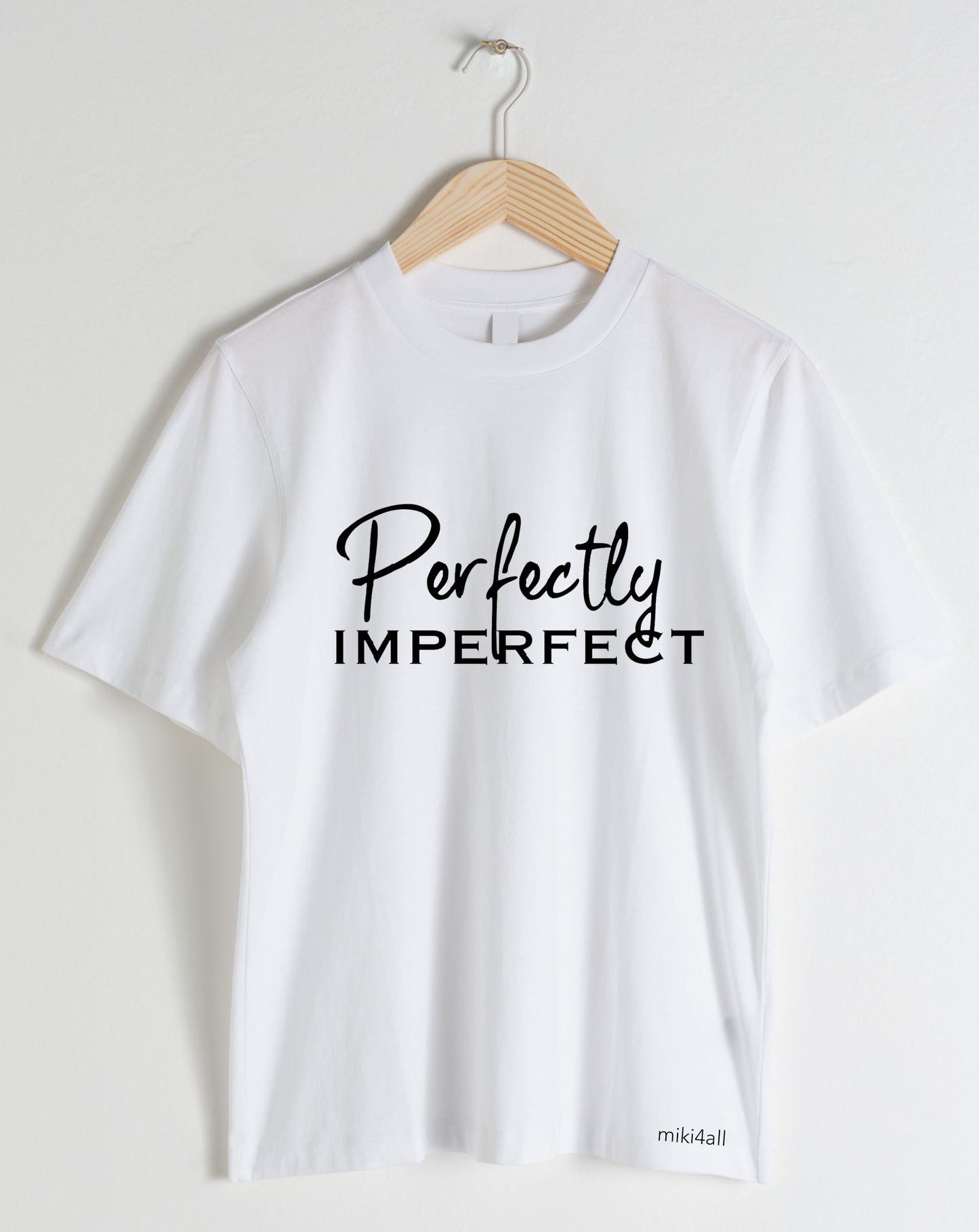 HEREN t-shirt "Perfectly imperfect"