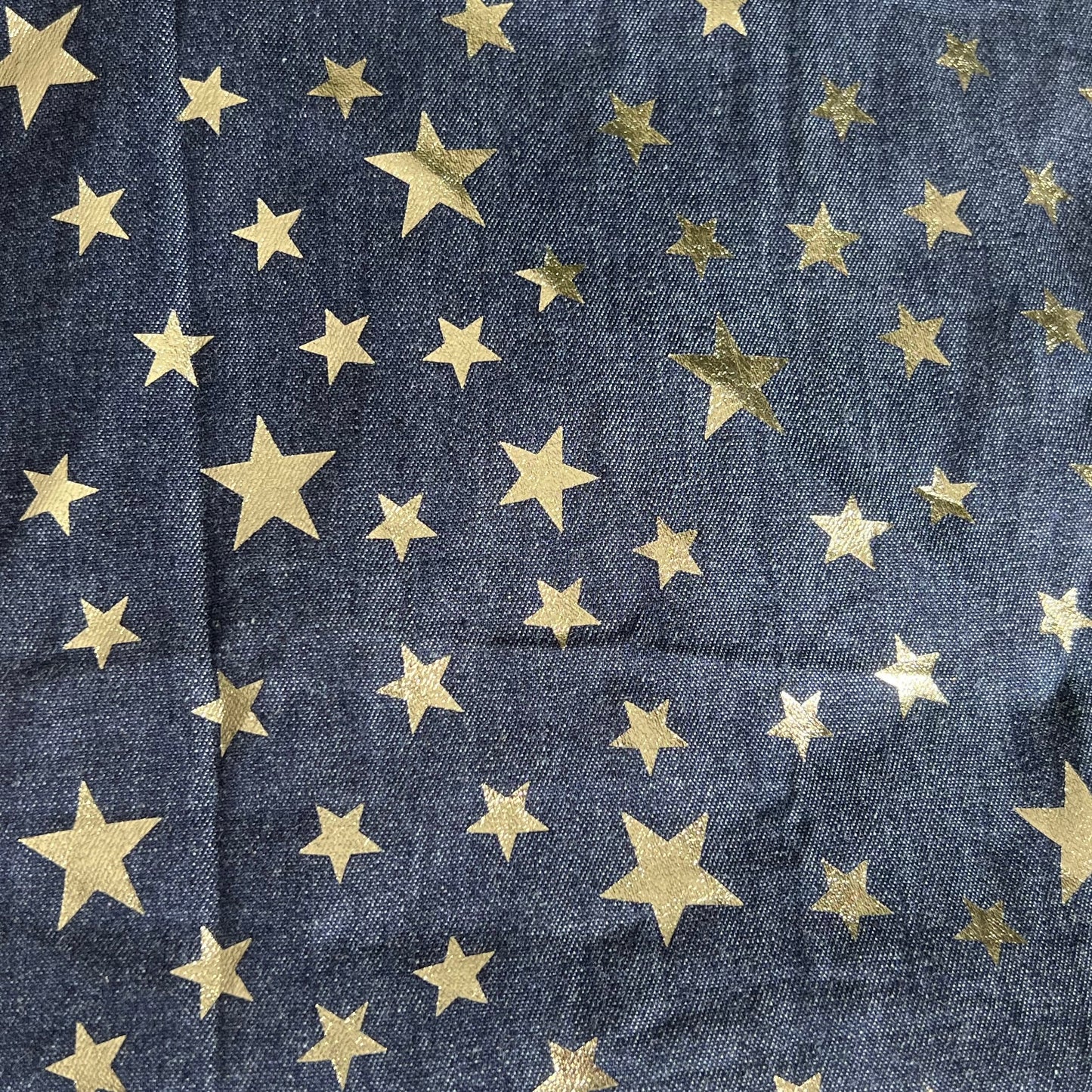 Sjaal Jeans gouden sterren